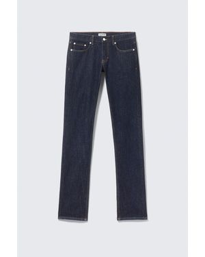 Weekday Low Rise Slim Jeans - Blue