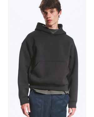 Weekday Simon Scuba Hoodie - Black