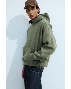 Weekday Loose Fit Hoodie - Green