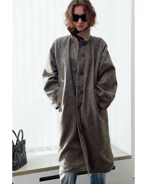 Weekday Wendbarer Car Coat Mit Oversize-Passform - Natur