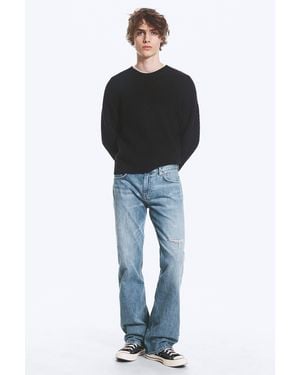Weekday Sky Low Waist Regular Bootcut Jeans - Blau
