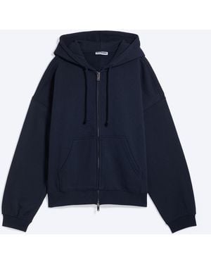 Weekday Standard Zip Hoodie - Blue