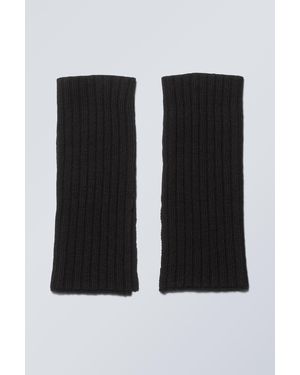 Weekday Short Leg Warmers - Black