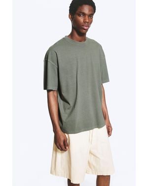 Weekday Oversized Boxy T-Shirt - Green