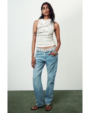 Weekday Printed Tank Top - Blue