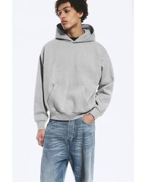 Weekday Loose Fit Hoodie - Grey