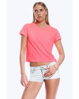 Monki Regular Fit Mini T-Shirt - Pink