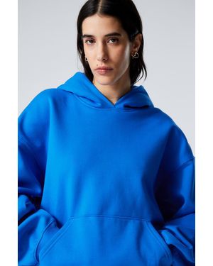 Weekday Oversized Heavyweight Hoodie - Blue