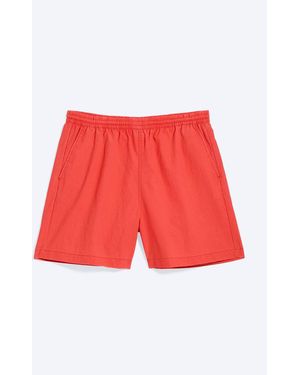 Weekday Ed Badeshorts - Rot