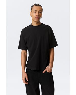 Weekday Relaxed Fit T-Shirt - Black