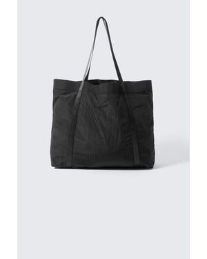 Weekday Tragetasche Aus Nylon - Schwarz
