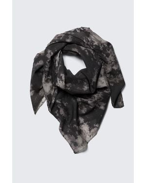 Weekday Large Voile Scarf - Black