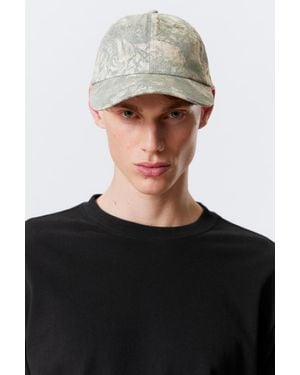 Weekday Bedrucktes Basecap - Natur