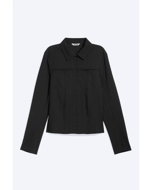 Weekday Slim Fit A-Line Longsleeve - Black