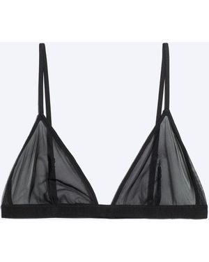 Weekday Soft Triangle Bra - Black