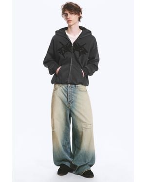 Weekday Void Low Rise Loose Baggy Jeans - Multicolour
