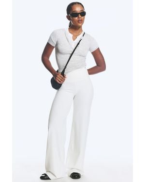 Weekday Relaxed Sports Trousers - White