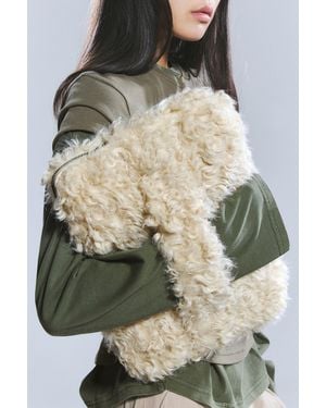 Weekday Plush Laptop Case - White