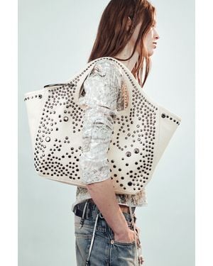 Weekday Studded Canvas Bag - Multicolour