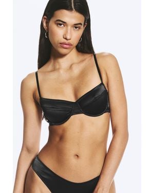 Weekday Balconette Wire Bra - Black
