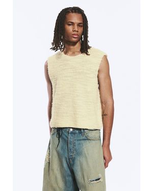Weekday Relaxed Structured Knitted Vest - Green