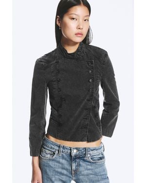 Weekday Double Breasted Top Jacket - Black