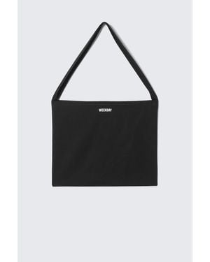 Weekday Canvas-Tragetasche Von - Schwarz