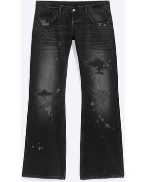 Weekday Energy Low Waist Bootcut Jeans - Schwarz