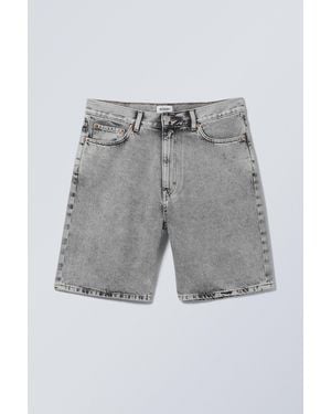 Weekday Galaxy Denim Shorts - Grey