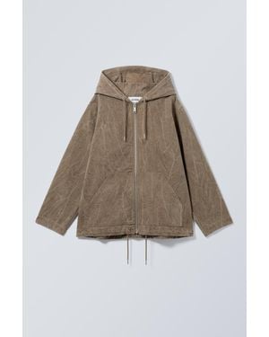 Weekday Loa Washed Jacket - Natural