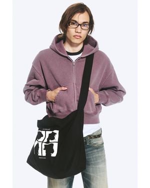 Weekday Gorillaz Tote Bag - Purple