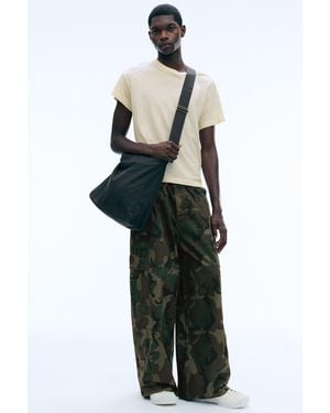 Weekday Wide Ripstop Cargo Trousers - Multicolour