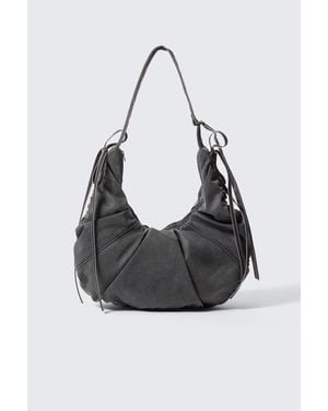 Weekday Ruched - Schwarz