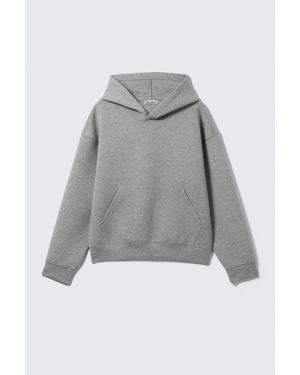 Weekday Simon Scuba Hoodie - Grey