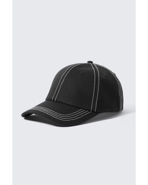 Weekday Besticktes Cap - Schwarz