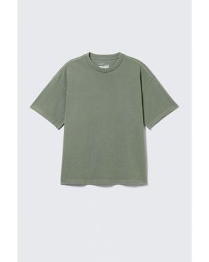 Weekday Loose Fit T-Shirt - Green