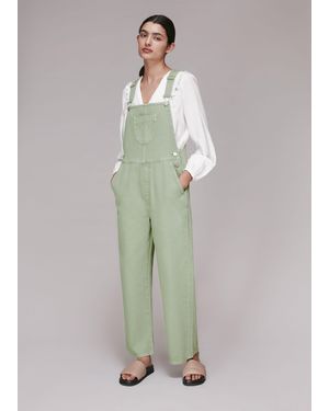 Whistles Leni Dungaree - Green