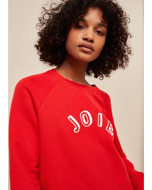 Whistles Joie Logo Sweatshirt - Red