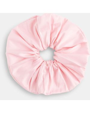 Whistles Hai Dupion Scrunchie - Pink