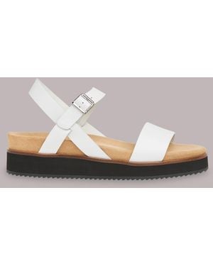 Whistles Nola Footbed Sandal - Pink