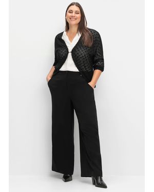 Sheego Hose - Schwarz