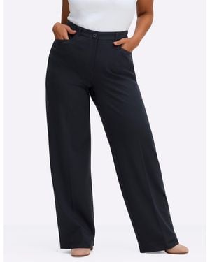 Sheego Jerseyhose - Blau