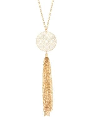 Lascana Lange Kette - Weiß