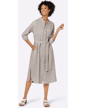 WITT Baumwollkleid - Grau