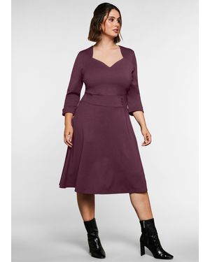 Sheego Cocktailkleid - Lila