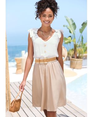 Lascana Sommerkleid - Weiß