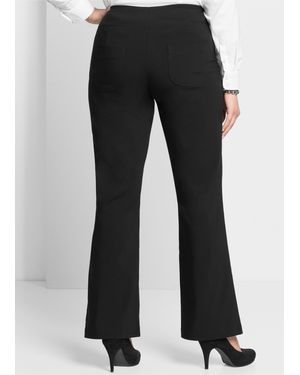 Sheego Bootcuthose - Schwarz