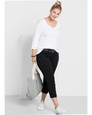 Sheego 7/8-Hose - Weiß