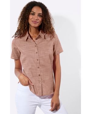 WITT Kurzarm-Bluse - Mehrfarbig