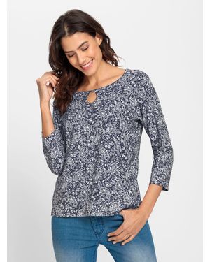 WITT Print-Shirt - Blau